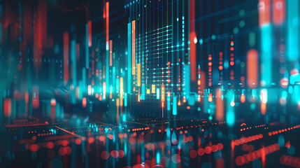 Fototapeta premium Business audit stock financial finance management on analysis data strategy with graph accounting marketing or report chart economy investment research profit concept.