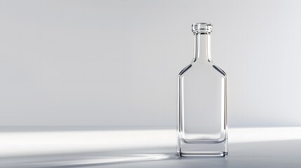 空のガラスボトル