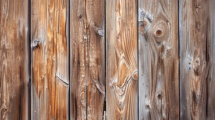 Fototapeta premium Close up of natural textured wooden boards for wallpaper or background