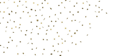 XMAS Stars - Festive christmas card. Isolated illustration white background. -