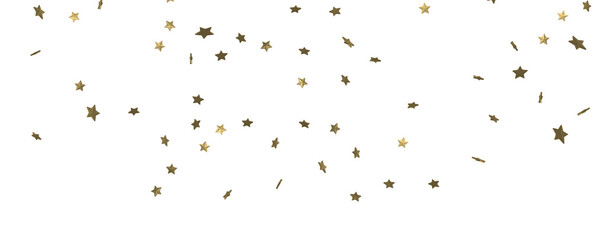 Plummeting Christmas Sparkles: Captivating 3D Illustration of Descending Holiday Star Glitters