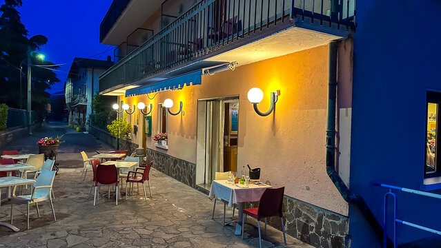 Views from Clusane located on the edge of Lake Iseo italy