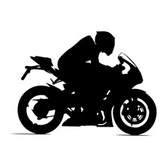 Fototapeta premium motorcycle racing