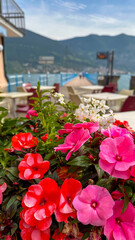 Views from Clusane located on the edge of Lake Iseo italy