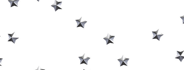 Fototapeta premium Ethereal Rain of Gold: Step into a Captivating 3D Stars Shower