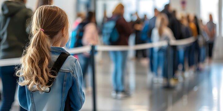 Manage school enrollment queues efficiently for busy parents with timesaving techniques. Concept School Enrollment, Efficient Queues, Timesaving Techniques, Busy Parents, Manage Efficiently