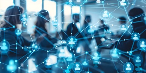 Seminar on improving corporate image through strong cybersecurity in social media. Concept Corporate Image, Cybersecurity, Social Media, Improving Image, Seminar