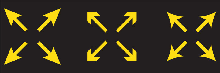 Fullscreen Icon. for web design on white background