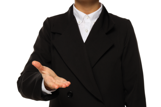 PNG, A man in a black suit, isolated on white background