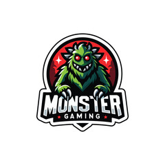 Awesome Monster Logo Mascot Design