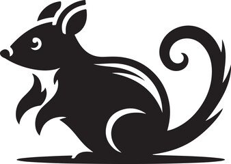 Bandicoot outline vector.eps