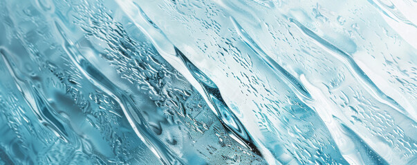 Modern glass texture background with frosted finish and cool blue tones: Sleek and elegant, adding a touch of modern sophistication