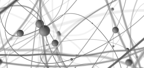 technology with polygonal shapes on dark blue background.