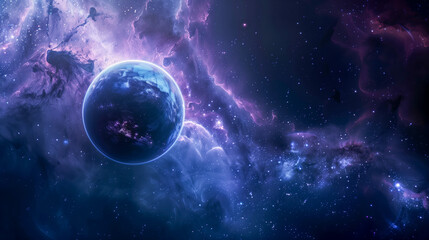 Space background illustration