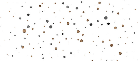 Enchanting Euphoria: Breathtaking 3D Illustration of Enchanting gold Confetti