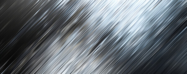 Modern metallic texture background with brushed steel finish and cool grey tones: Sleek and industrial, perfect for a modern and professional look