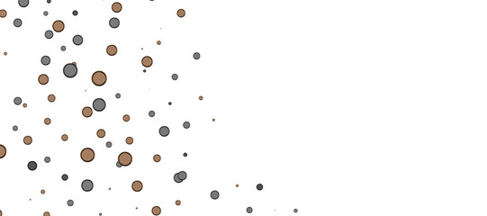 gold  Rainfall: Astonishing 3D Illustration of gold  Confetti Shower