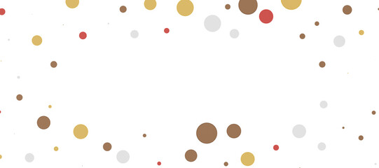 Multicolored paper confetti on transparent background. Realistic confetti flying. Colorful scattered items to holiday decorations.