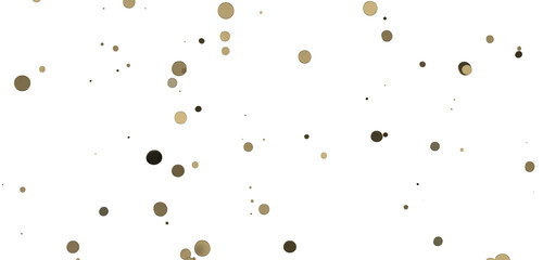 Mesmeric Shower: Mesmeric 3D Illustration Depicting Mesmerizing gold Confetti Rain