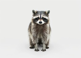 Obraz premium Curious Raccoon