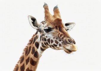 Giraffe Head Close-Up