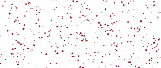 Glittering confetti on a transparent background. Holiday confetti png. red confetti falls from the sky.