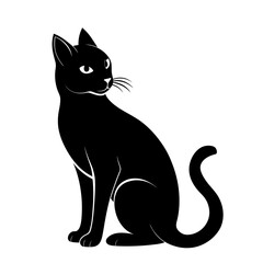 cat silhouette vector art