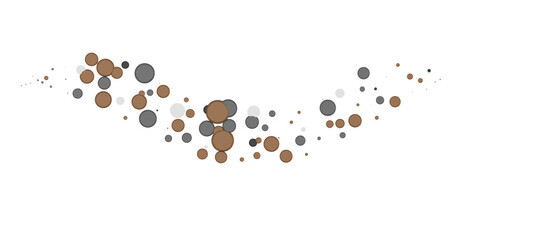 gold  Delight: Captivating 3D Illustration of Joyful gold Confetti