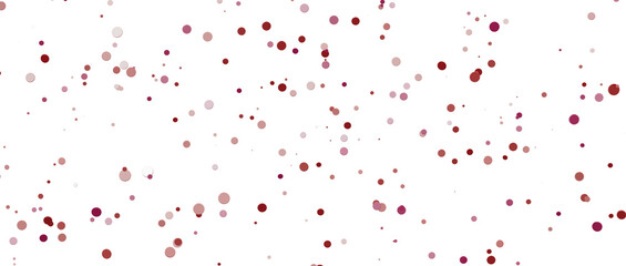 Glittering confetti on a transparent background. Holiday confetti png. red confetti falls from the sky.