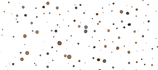 Joyful Deluge: Brilliant 3D Illustration Showcasing an Overflow of gold Confetti