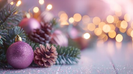 Christmas background pastel color