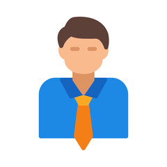 Bussiness Man flat icon