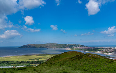 walking around Conwy in North Wales