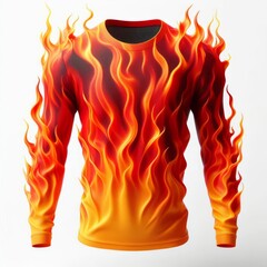 A high-quality mockup of a floating, long-sleeved men's shirt in various colors, ideal for ecommerce, fashion design, and marketing use