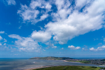 walking around Conwy in North Wales