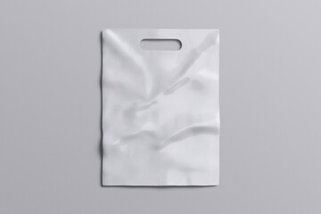 Blank plastic carrier bag