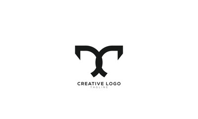 DD DXD DX XD Abstract initial monogram letter alphabet logo design