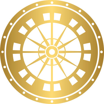 recommend clip art: Roulette wheel, Casino and gambling icon