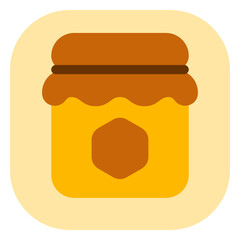 Editable honey jar vector icon. Part of a big icon set family. Perfect for web and app interfaces, presentations, infographics, etc