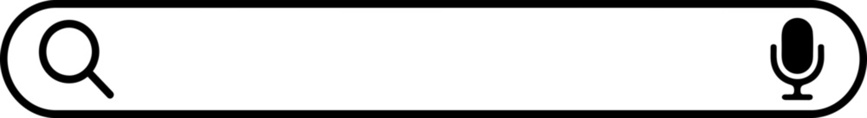 Obraz premium Search bar icon