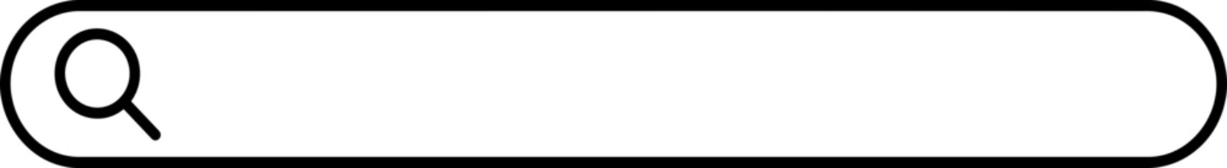 Obraz premium Search bar icon