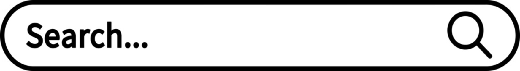 Obraz premium Search bar icon