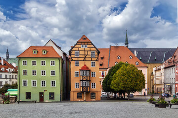 Houses known as Spalicek, Cheb, Czech republic