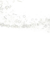 Galactic Christmas Descent: Enthralling 3D Illustration of Falling Holiday Stars from the Cosmos