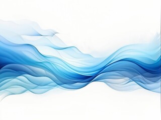 Fototapeta premium abstract blue wave background