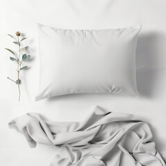 white pillow