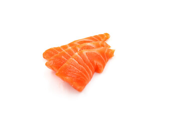 Japanese style food on a white background