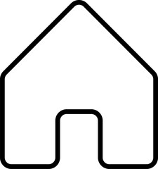Home Icon. House icon Vector illustration.
