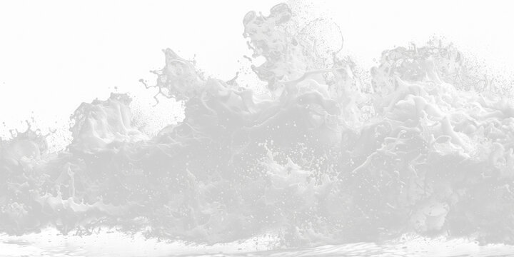 water splash. Transparent background PNG. Crashing wave. White splash of ocean water. Crashing wave. Foamy burst with droplets. Set 13