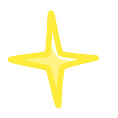 Stars Doodle Hand Drawn Vector 